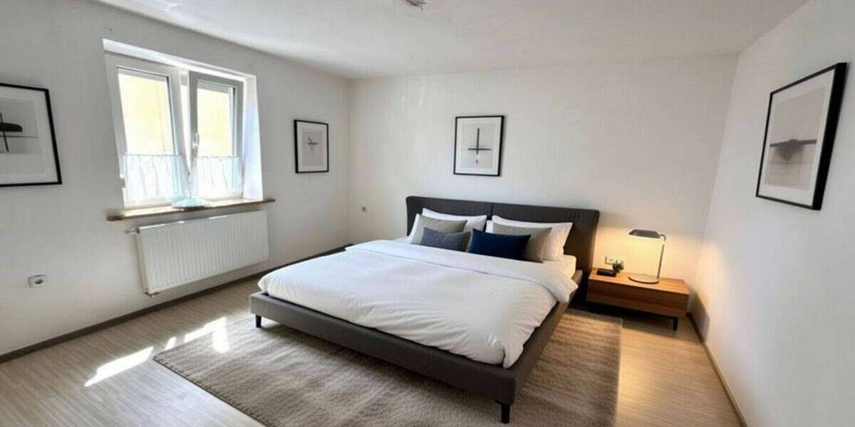 Etagenwohnung Augsburg Hammerschmiede - 2 Zimmer, 41 m&sup2;, 165.000&euro; | Angebot:26319337