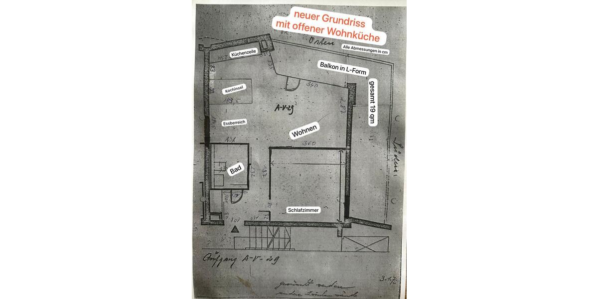 Etagenwohnung Augsburg Bergheim - 2 Zimmer, 55 m&sup2;, 290.000&euro; | Angebot:25933690