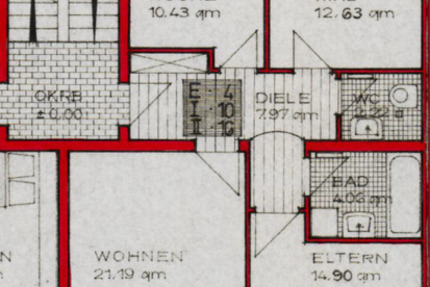 Wohnung Augsburg Lechhausen - 3 Zimmer, 78 m&sup2;, 318.000&euro; | Angebot:25300667