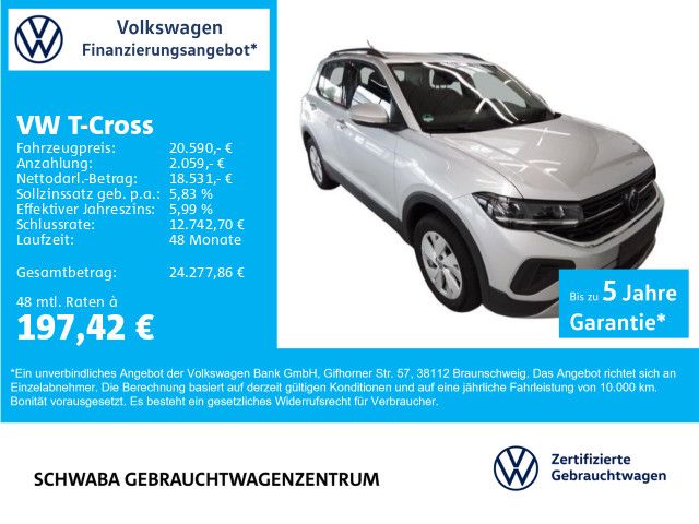 VW T-Cross 6.200 km 20.590 € Gersthofen 86368