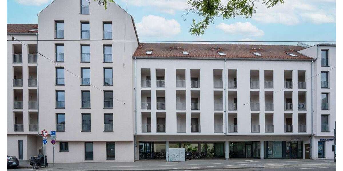 Etagenwohnung Augsburg Innenstadt - 1 Zimmer, 23 m&sup2;, 159.000&euro; | Angebot:26664162
