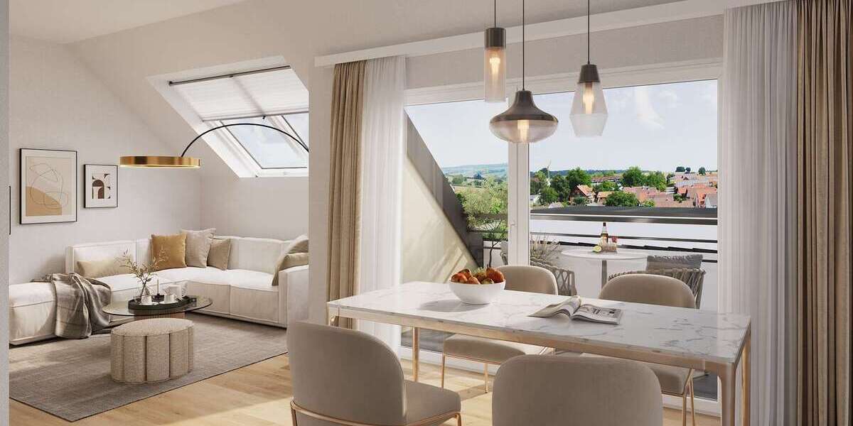 Wohnung zum Kaufen in Augsburg 467.500 € 61.98 m² 2.5 zimmer