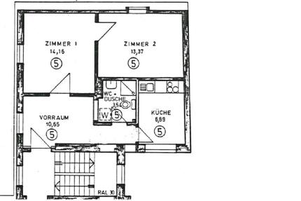 Frisch sanierte 2-ZKB in Augsburg zu vermieten zimmer
