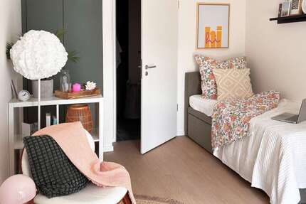 Wohnung Augsburg Haunstetten-Siebenbrunn - 1 Zimmer, 19 m&sup2;, 499&euro; | Angebot:26945638