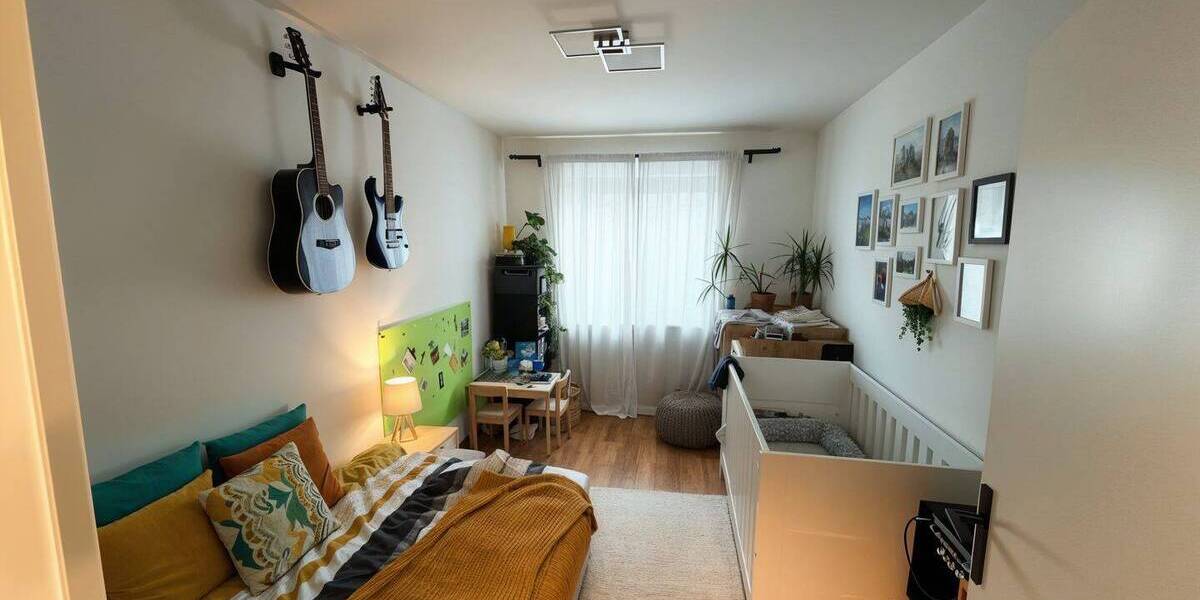 Etagenwohnung Augsburg Lechhausen - 4 Zimmer, 79 m&sup2;, 394.000&euro; | Angebot:26794264