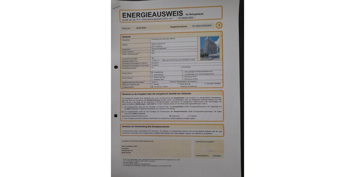 Etagenwohnung Augsburg Universitätsviertel - 3 Zimmer, 86 m&sup2;, 320.000&euro; | Angebot:27144993