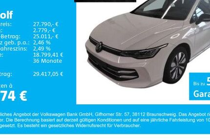 VW Golf 5.952 km 27.790 € Gersthofen 86368