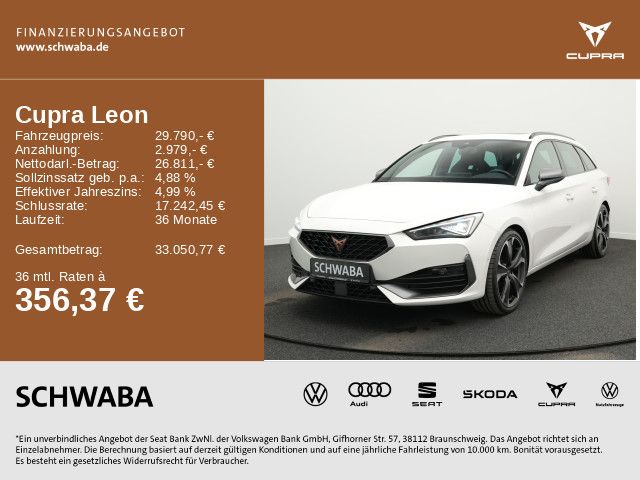 Cupra Leon 59.000 km 26.310 &euro; Gersthofen 86368