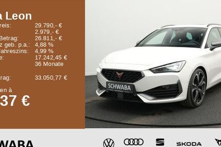 Cupra Leon 59.000 km 26.600 &euro; Gersthofen 86368