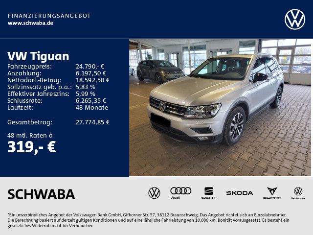VW Tiguan 31.700 km 24.390 &euro; Gersthofen 86368