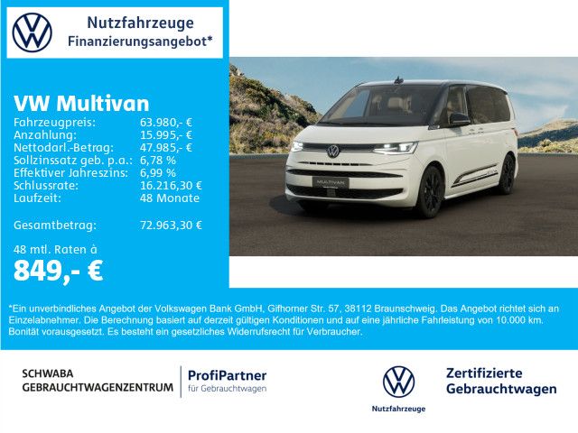 VW T7 Multivan 4.990 km 63.980 € Gersthofen 86368