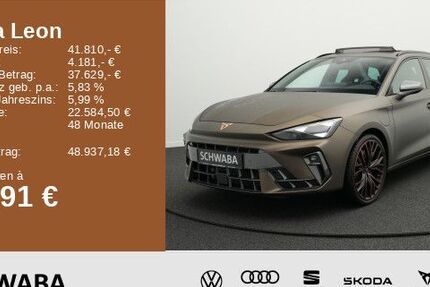 Cupra Leon 10.400 km 40.610 € Gersthofen 86368