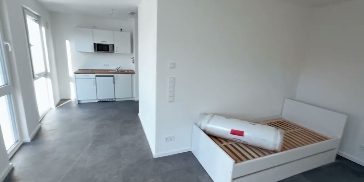 Etagenwohnung Augsburg Bärenkeller - 1 Zimmer, 30 m&sup2;, 714&euro; | Angebot:24574121