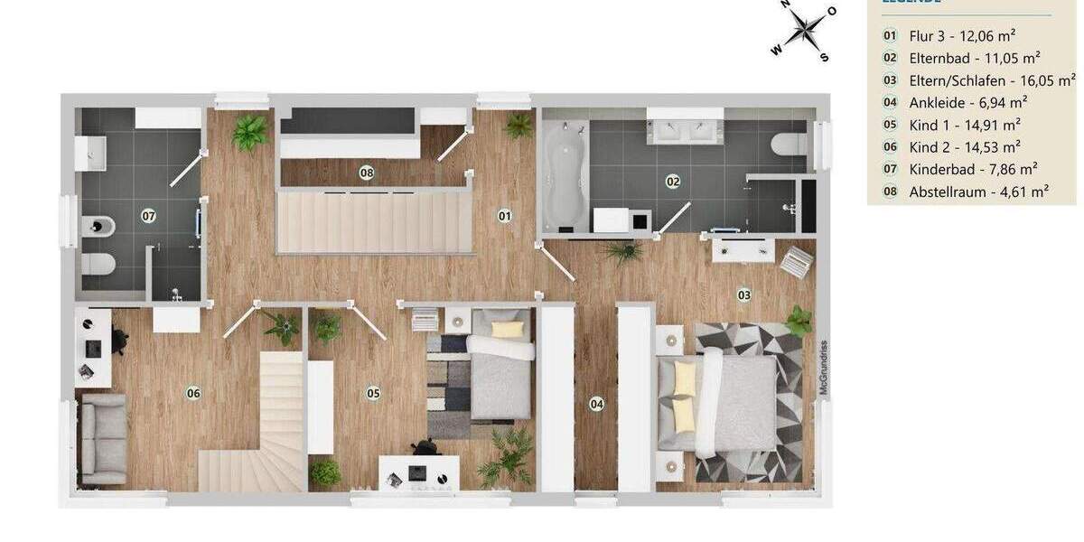 Einfamilienhaus Gablingen Holzhausen - 5 Zimmer, 204 m&sup2;, 1.295.000&euro; | Angebot:24834853