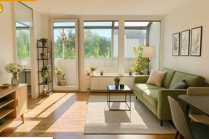 Helle 2-Zimmer-Wohnung mit großzügigem Wintergarten in Augsburg-Lechhausen 2 zimmer