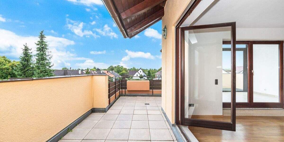 Freiraum nach oben: 4-Zimmer-Wohnung mit Dachterrasse & 3 private Dachräume für Platz zum Entfalten 4 zimmer