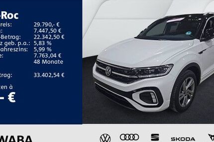 VW T-Roc 18.000 km 29.790 &euro; Gersthofen 86368