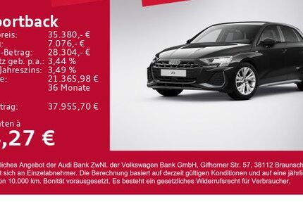 Audi A3 12.458 km 33.810 &euro; Gersthofen 86368