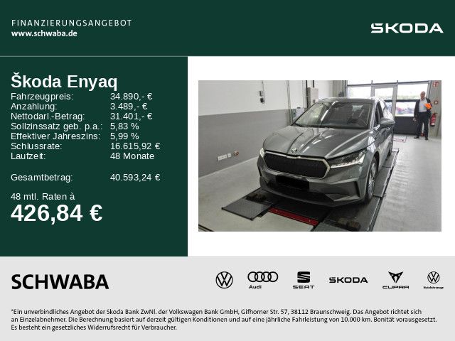 Skoda Enyaq 73.700 km 34.890 € Gersthofen 86368