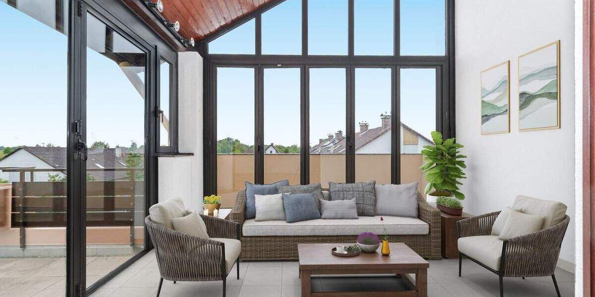 Freiraum nach oben: 4-Zimmer-Wohnung mit Dachterrasse & 3 private Dachräume für Platz zum Entfalten 4 zimmer