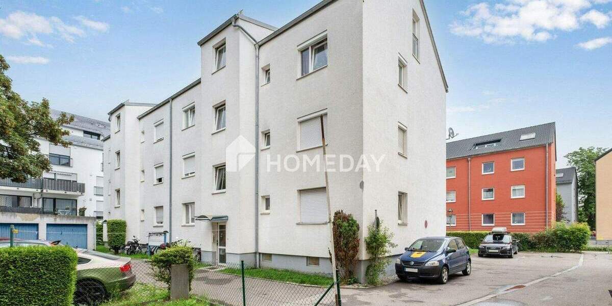 Etagenwohnung Augsburg Oberhausen - 2 Zimmer, 50 m&sup2;, 197.000&euro; | Angebot:24766481