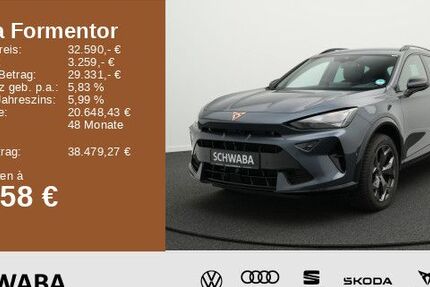Cupra Formentor 28.300 km 32.280 € Gersthofen 86368