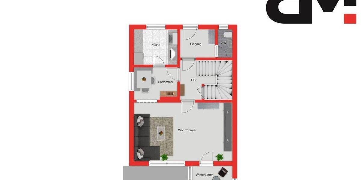 Doppelhaushälfte Gessertshausen / Deubach Deubach - 5 Zimmer, 123 m&sup2;, 425.000&euro; | Angebot:25670020