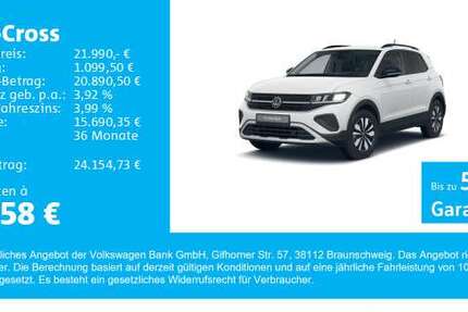 VW T-Cross 10.000 km 21.990 &euro; Gersthofen 86368