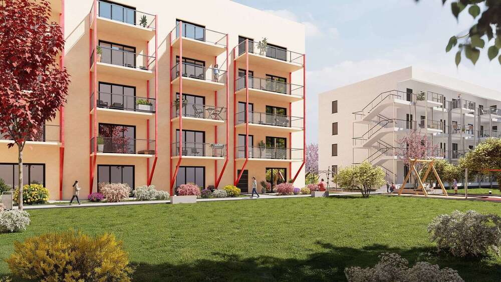 Etagenwohnung Augsburg Oberhausen - 2 Zimmer, 67 m&sup2;, 1.108&euro; | Angebot:27357734