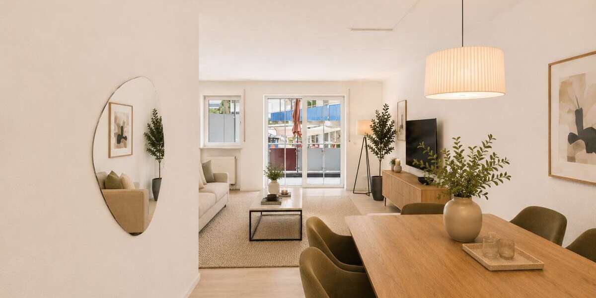Etagenwohnung Adelsried - 3 Zimmer, 74 m&sup2;, 300.000&euro; | Angebot:26934068