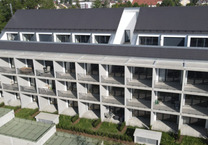 Luxus Microapartment mit Küche, Erstbezug, Neubau