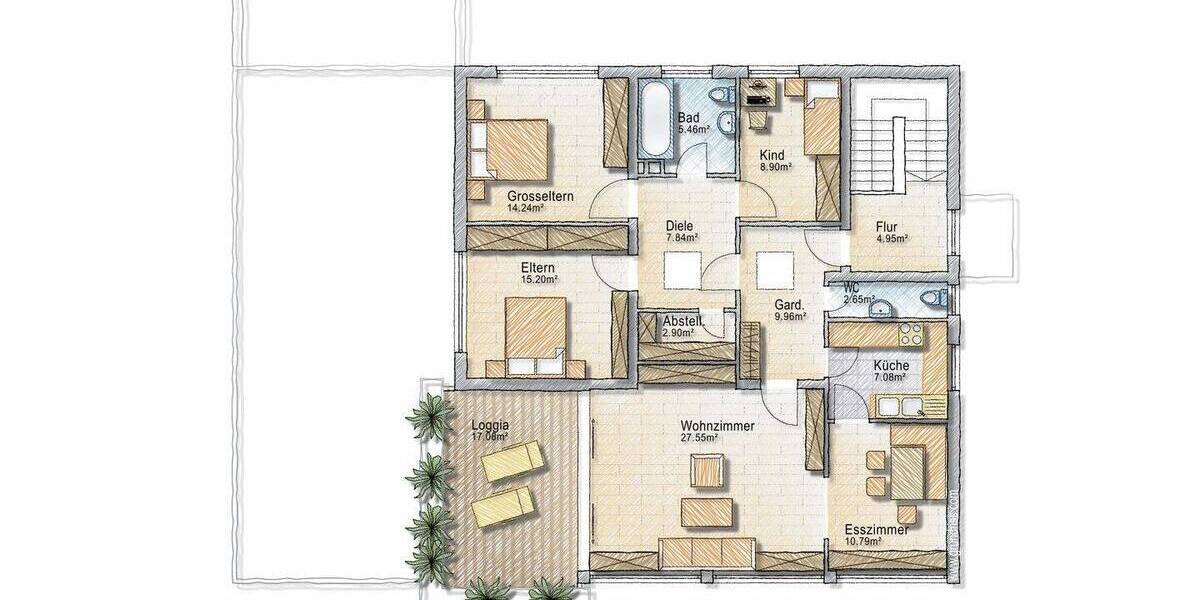 Werkstatt mit Ausstellungsfläche, Büro, Lager und Betriebsleiterwohnung in Bestlage von Kissing zimmer