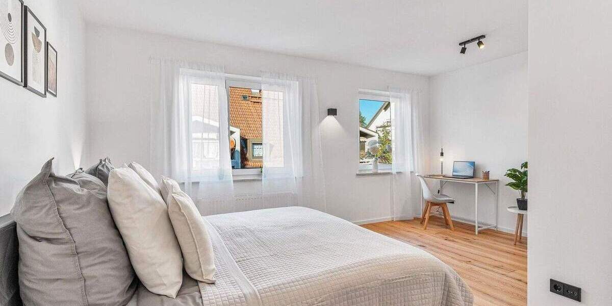 Etagenwohnung Augsburg Lechhausen - 2 Zimmer, 62 m&sup2;, 279.000&euro; | Angebot:25921671