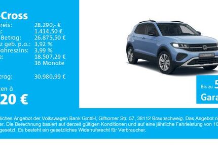 VW T-Cross 3.700 km 27.990 &euro; Gersthofen 86368