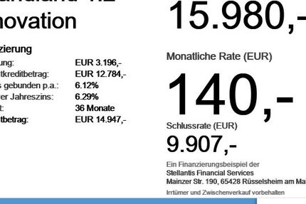 Opel Grandland (X) 31.500 km 15.980 &euro; Augsburg 86159