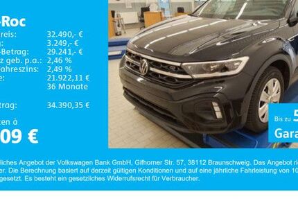 VW T-Roc 10.023 km 32.490 € Gersthofen 86368