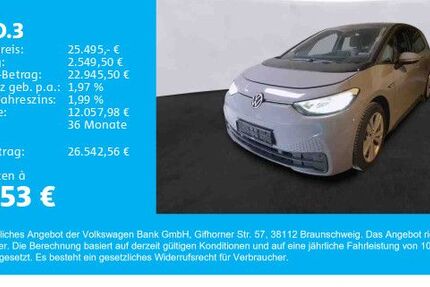 VW ID.3 33.700 km 25.495 &euro; Gersthofen 86368