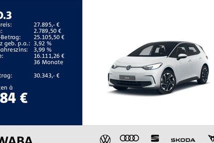 VW ID.3 14.400 km 27.595 &euro; Gersthofen 86368