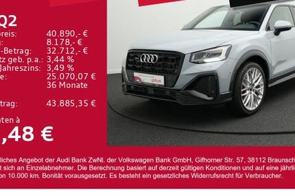 Audi Q2 7.400 km 40.480 € Gersthofen 86368