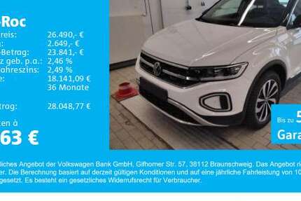 VW T-Roc 3.900 km 26.490 € Gersthofen 86368