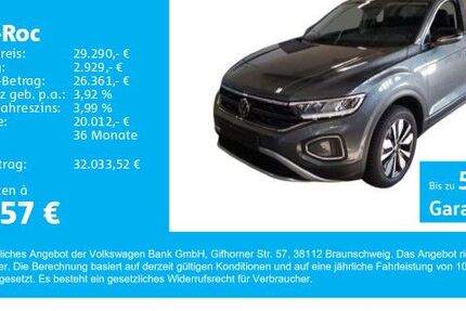 VW T-Roc 7.100 km 29.290 € Gersthofen 86368