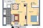Etagenwohnung Augsburg Bergheim - 2 Zimmer, 63 m&sup2;, 285.000&euro; | Angebot:27189533