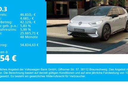 VW ID.3 11.111 km 46.810 € Gersthofen 86368