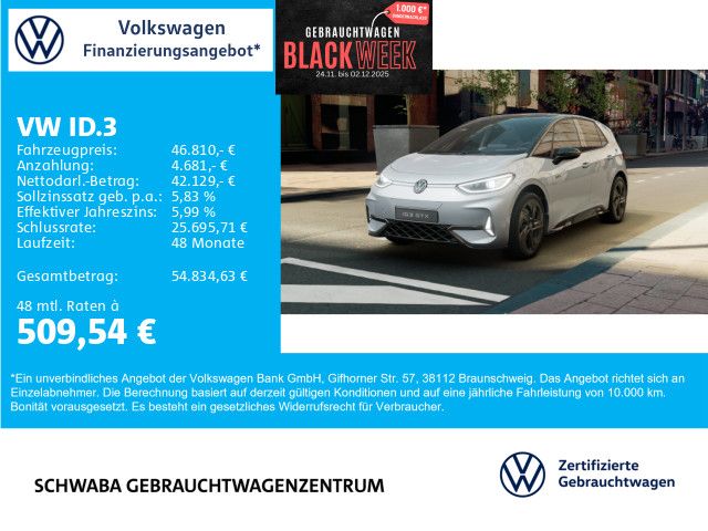 VW ID.3 11.111 km 46.810 &euro; Gersthofen 86368