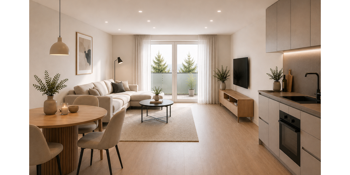 Etagenwohnung Augsburg Bergheim - 3 Zimmer, 77 m&sup2;, 510.000&euro; | Angebot:27506033