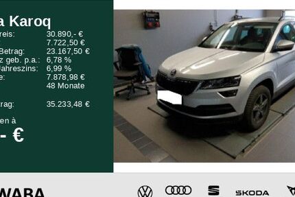 Skoda Karoq 44.400 km 30.890 € Gersthofen 86368
