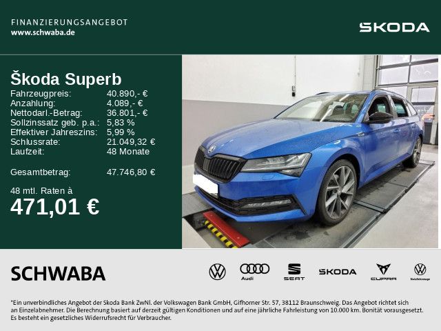 Skoda Superb 31.900 km 40.890 € Gersthofen 86368