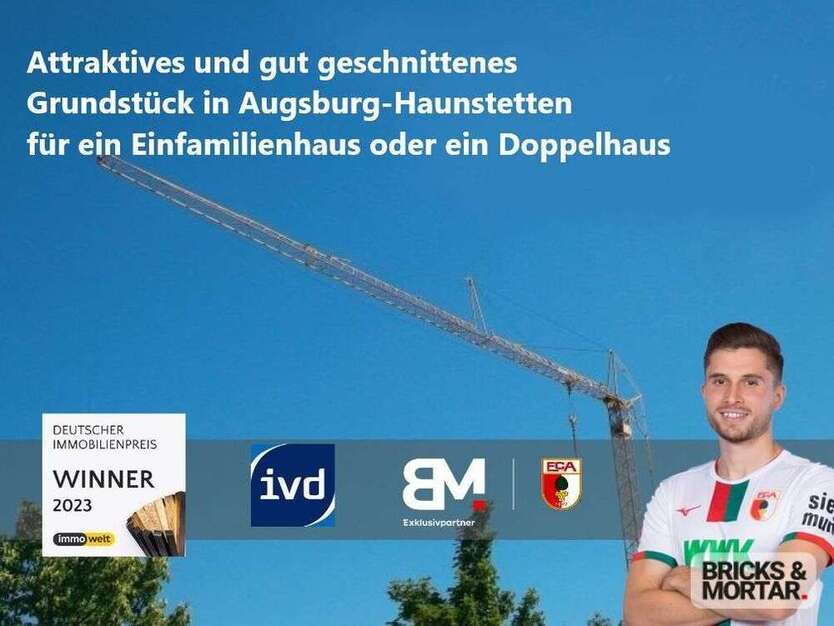 Grundstück zu verkaufen in Augsburg 679.000 € 622 m²
