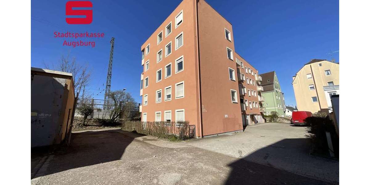 Etagenwohnung Augsburg Oberhausen - 2 Zimmer, 55 m&sup2;, 170.000&euro; | Angebot:26373804