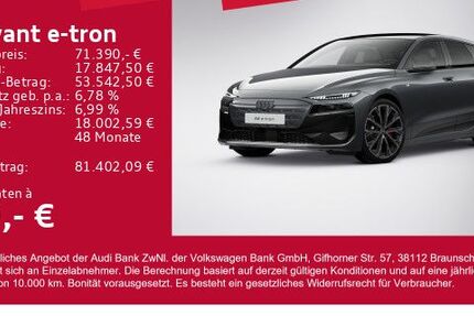 Audi A6 e-tron 13.659 km 71.390 &euro; Gersthofen 86368